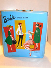 Barbie:  NICE Vintage BLUE 1961 PONYTAIL Case!