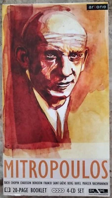 Mitropoulos conducts Bach, Chopin, Chausson, Borodin, etc. (4 CDs, 2005, Artone) - Image 1 of 4