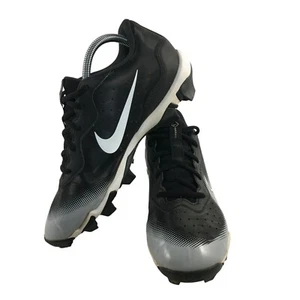 NIKE ALPHA HUARACHE KEYSTONE 4 DIAMOND FAST FLEX BLACK BASEBALL CLEATS DJ6524-01 - Picture 1 of 8