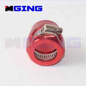 8an an8 Fuel Hose Line Clamp Finisher Adapter Adaptor HEX Finishers HEX-8 RD - Picture 1 of 4