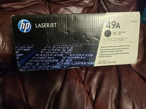 HP LaserJet 49A schwarz Q5949A Karton ist geöffnet aber Artikel ist neu - Bild 1 von 5