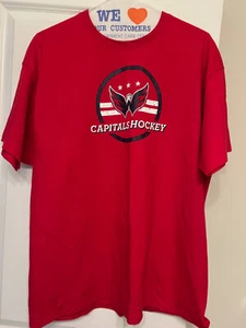 (#53) NWT Washington Capitals Rock the Red Tee Shirt, Size XL - Picture 1 of 2