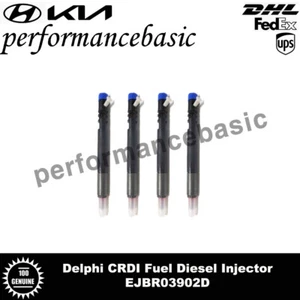 New Delphi 33800 4X400 4pcs CRDI Fuel Diesel Injector R03902D for Hyundai Kia - Picture 1 of 2
