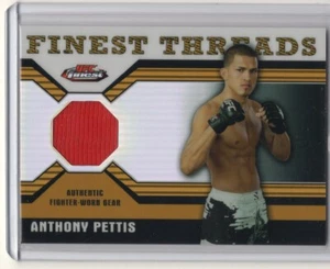 2011 Topps UFC Finest Threads Relic Gold Refractor #R-AP Anthony Pettis 29/88 - Picture 1 of 2