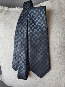 Mens Star Wars Darth Vader Neck Tie 100% Silk Imperial Crest Pattern Navy Black - Picture 1 of 8