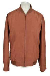 BARACUTA Brown Windcheater Jacket size S Mens Full Zip Bomber Outdoors Outerwear - Picture 1 of 6