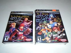 NUEVO/SELLADO Ys: The Oath in Felghana & Seven Premium Edition ☆☆ PlayStation PSP - Imagen 1 de 11