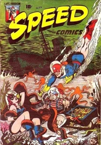 Speed Comics #40 Photocopy Comic Book - Picture 1 of 1