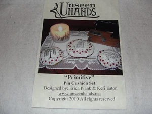 PRIMITIVE Pin Cushion Set Pattern By Plank & Eaton Unseen Hands  - Picture 1 of 1