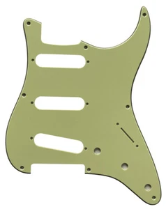 Golpeador de guitarra Strat personalizado 3 capas vintage verde para Fender 57' 8 tornillos EE. UU. - Imagen 1 de 7