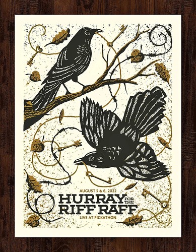 Hurray for the Riff Raff Concert Poster Pickathon August 2022 Gig LTD ...