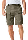Kingsize Men's Big & Tall Deeper Pocket 8" Cargo Shorts