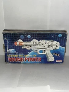 RARE VINTAGE 80'S SPACE BLASTER GUN + CREATOY SOUND GUN - Bild 1 von 11