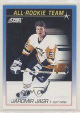 1991-92 Score All-Rookie Team Canadian English Jaromir Jagr #381