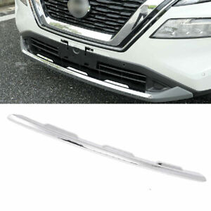 Fits for Nissan X-Trail Rogue 2021 2022 Front Bumper Board Molding Trim Cover 