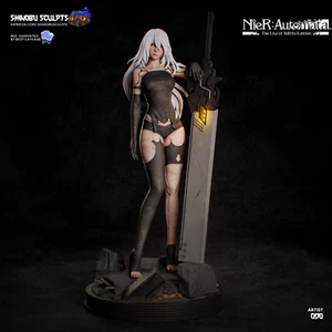 Nier Automata, A2, 245mm 12K Resin Model Kit Painted 3d Printed DIY Figure - Picture 1 of 7