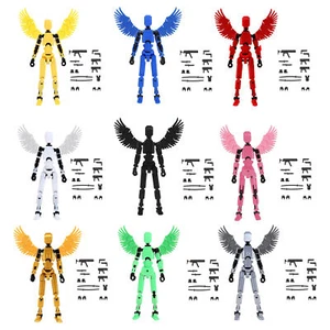 Action Figure 3D Printed Multi-Jointed Movable Articulated Robot Dummy Gifts - Picture 1 of 20