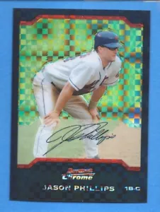 Bowman Chrome Xfractor #93 2004 Jason Phillips Mets 27/172 - Imagen 1 de 1