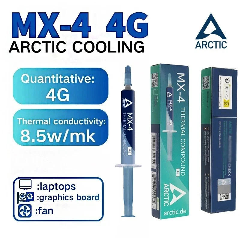 Arctic MX-4 Thermal Compound Paste Heatsink Paste - 4 Grams (4.0 g) - Image 1 of 4