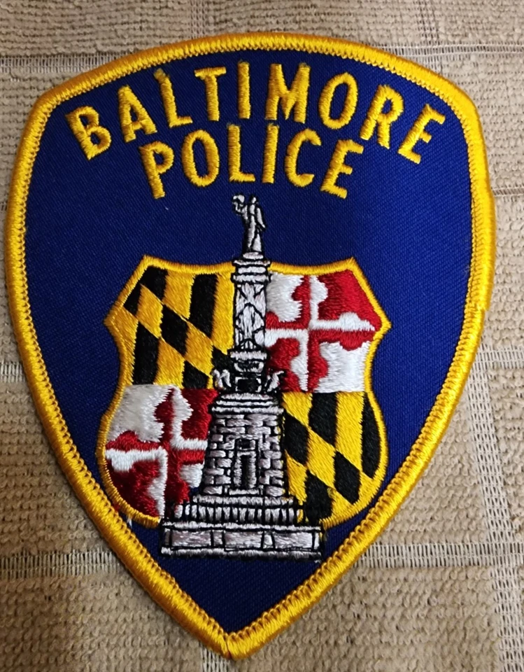 MD Baltimore Maryland Police Department Patch - Image 1 of 1