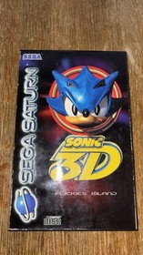 Sonic 3D Flickies Island Sega Saturn - PAL