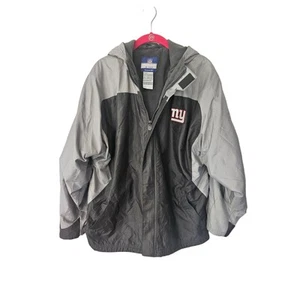 NFL reebok on field team apparel ny giants boys xl 18/20 mens medium winter coat - Picture 1 of 10