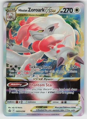 Hisuian Zoroark VSTAR - Promo Holo SWSH: Sword & Shield Promo Cards SWSH298 NM - Image 1 of 2