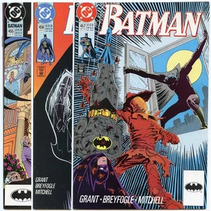 Batman Vol 1 #s 455-457  lot of 3 DC Comics (1990) New Robin costume! - Picture 1 of 8