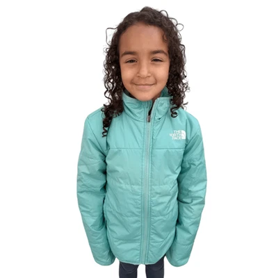 Chaqueta Mossbud reversible para niñas The North Face Foto 1 de 4