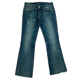 Miss Me Y2K Low Rise Flare Jeans Women’s Size 30 - Picture 1 of 6