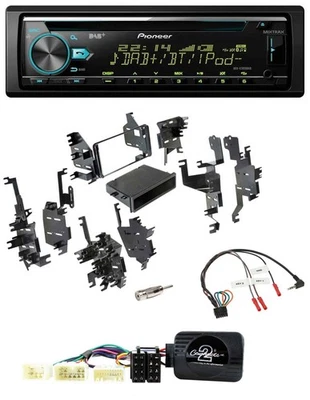 Pioneer DAB Lenkrad CD USB Bluetooth Autoradio für Toyota RAV 4 2001-2005 - Bild 1 von 4