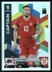 2024 TOPPS 2024 DUSAN TADIC SERBIA #SRB14 - Picture 1 of 2
