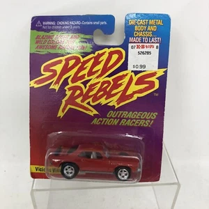 Playing Mantis Orange 1997 Speed Rebels Vicious Villian Chevy Camaro Diecast - Picture 1 of 4