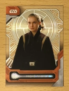 2024 TOPPS STAR WARS HIGH TEK BASE THRONE ROOM PADME AMIDALA #76 PHANTOM MENAC 1 - Picture 1 of 2
