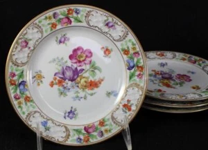 Schumann DRESDNER ART (SUAVE) 7 Platos de Ensalada Naranja Tulipán BUEN ESTADO - Imagen 1 de 5