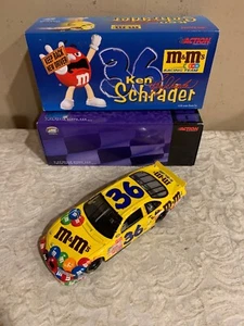 2000 Action Ken Schrader #36 M&M’s / Keep Back New Driver 1:24 Scale - Picture 1 of 12