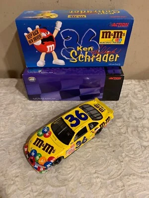 Action Ken Schrader #36 M&M’s 2000/Mantén atrás nuevo conductor escala 1:24 Foto 1 de 4