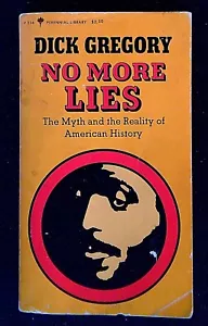 No More Lies by Dick Gregory Softcover Good Condition - Imagen 1 de 6