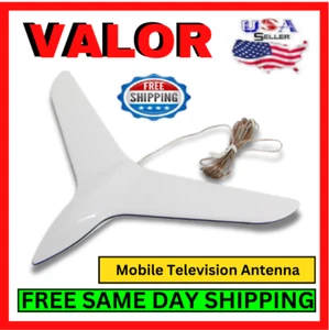 Valor Mobile Television Antenna VHF/UHF Omnidirectional 360 Degree RV/Tractors - Picture 1 of 11