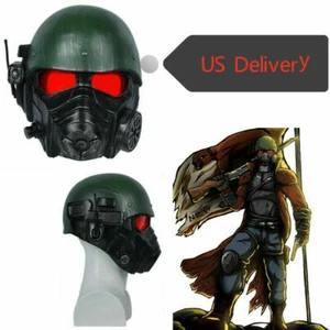 Xcoser Fallout 4 NCR Veterano Ranger Casco Armadura Antidisturbios Máscara de Resina Accesorios para Juegos con disfraces - Imagen 1 de 9