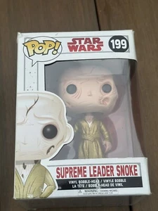 Funko Pop! STAR WARS THE LAST JEDI SUPREME LEADER SNOKE Vinyl Figure #199 ✅ - Picture 1 of 2