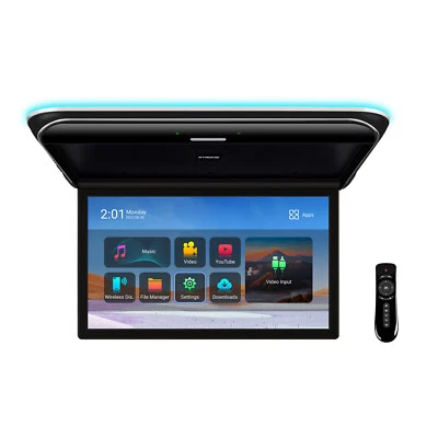 XTRONS 19.5" IPS 8Core Android Deckenmonitor HDMI 8K HDR10+ IR FM Flipdown 2+32G - Bild 1 von 4