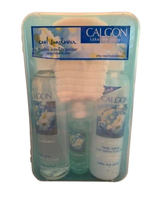 Calgon Take Me Away! COOL SUNSHOWER Double Sided Organizer Mist Lotion Gel VTG - Picture 1 of 4