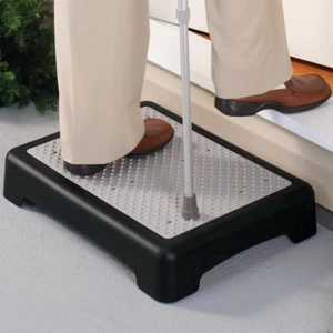 One Step Stool for Adults and Elderly - Mobility, Heavy Non-Slip, Indoor Outdoor - Picture 1 of 9