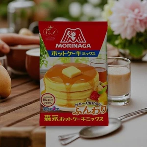 Morinaga Japanese Fluffy Hot Cake, Pancake Mix | 21.6 oz each (Set of 6 Packs) - Picture 1 of 8