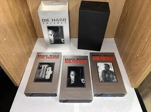 Die Hard Trilogy VHS Box Set: Die Hard 1, 2: Die Hard 3: With A Vengeance - Picture 1 of 17