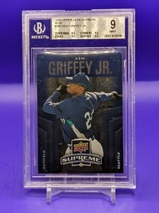 Ken Griffey Jr. 2010 Upper Deck Supreme Blue #S92 BGS 9 Mint Mariners
