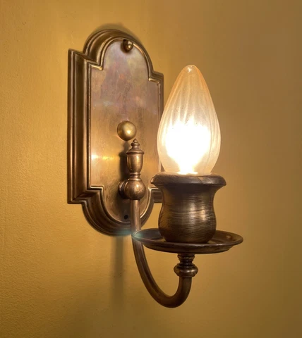 Vintage Lights FOUR Colonial Revival sconces. FOUR! Rewired! Cover