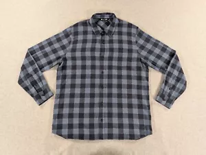 Travis Mathew Shirt Mens Extra Large Blue Plaid Flannel Lightweight Cotton - Picture 1 of 13