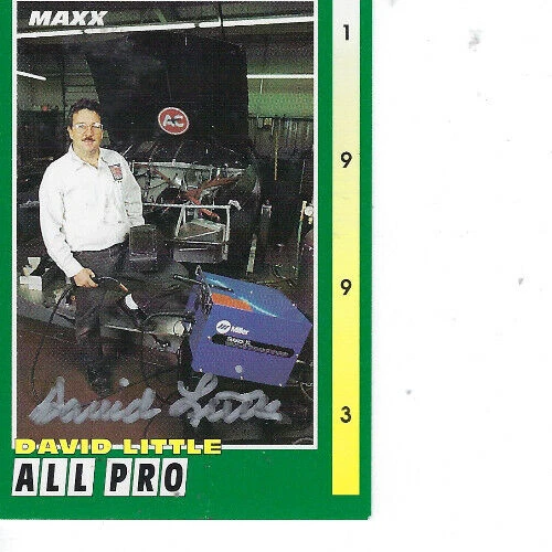 DAVID LITTLE SIGNED 1993 MAXX GREEN RACING #248 - NASCAR - Image 1 of 1